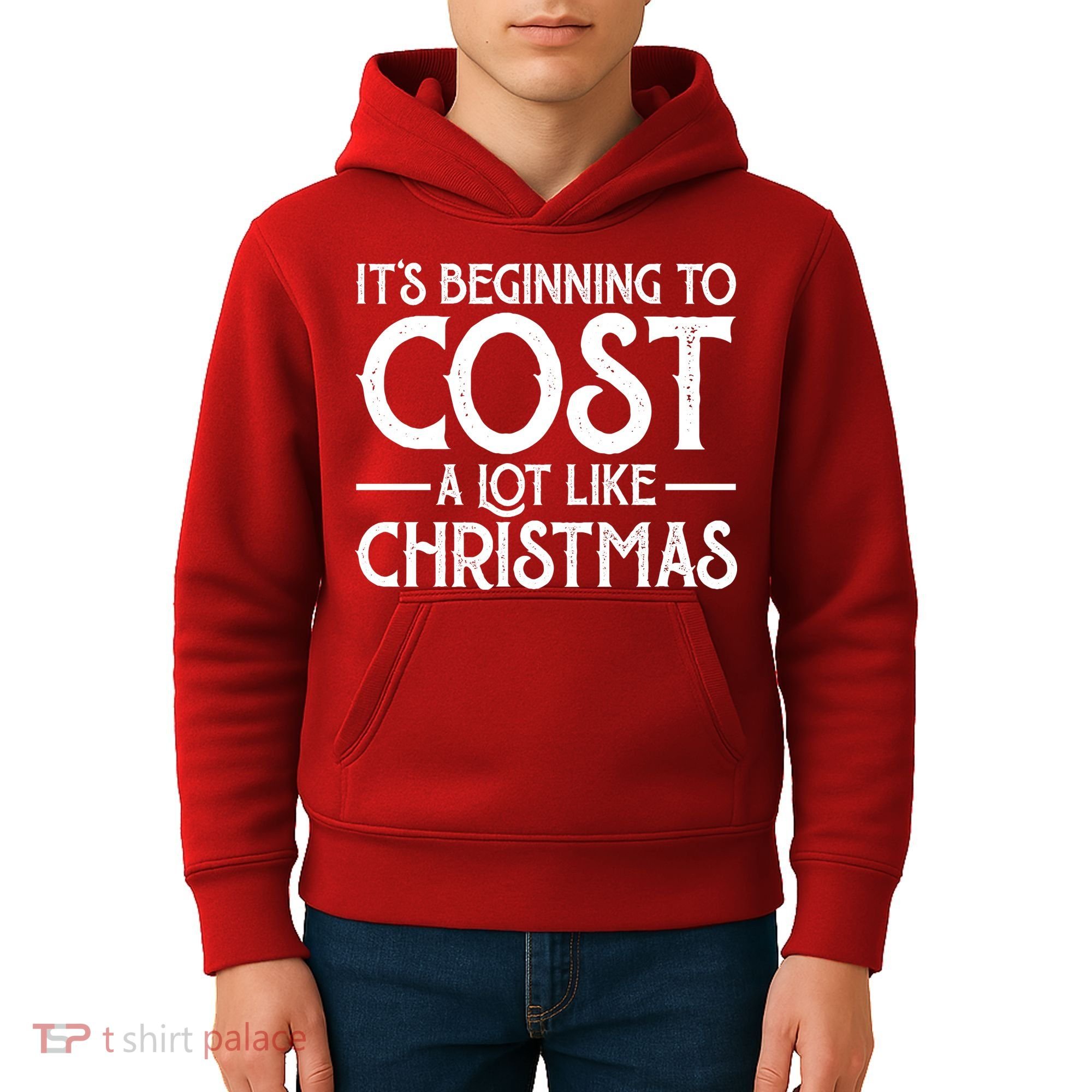 It's Beginning To Cost A Lot Like Christmas Funny Kids Hoodie