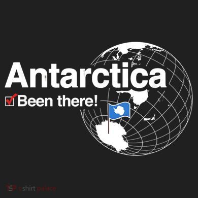 I've Been There Antarctica Funny Gift 40oz Vacuum Insulated Stainless Steel Travel Tumbler
