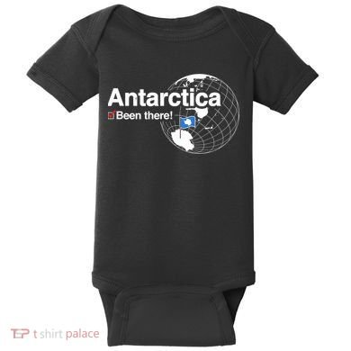 I've Been There Antarctica Funny Gift Baby Bodysuit