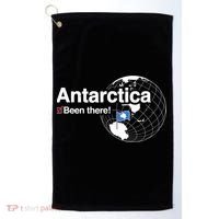 I've Been There Antarctica Funny Gift Golf Towel thumb 0
