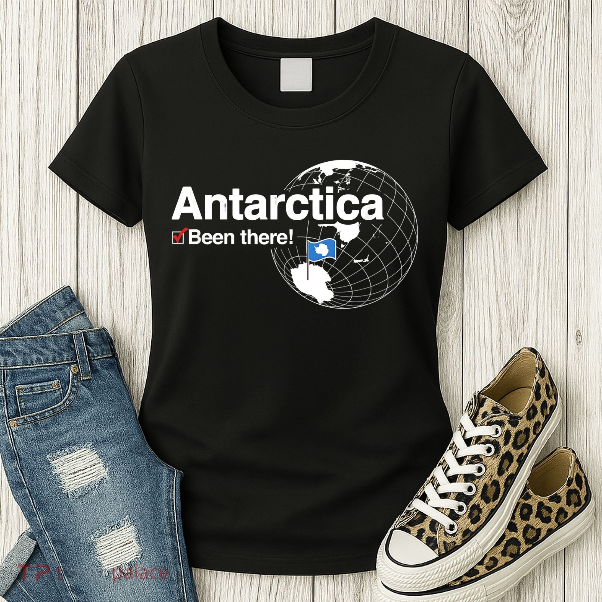 I've Been There Antarctica Funny Gift Women's T-Shirt