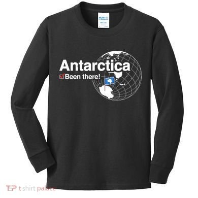 I've Been There Antarctica Funny Gift Kids Long Sleeve Shirt