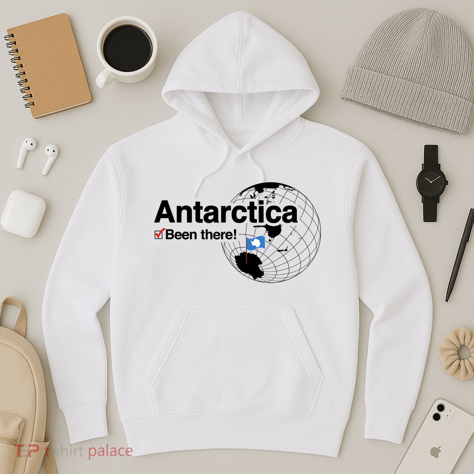 I've Been There Antarctica Travel Gift Hoodie