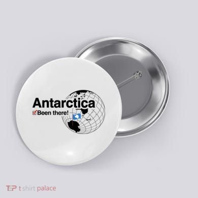 I've Been There Antarctica Travel Gift Button