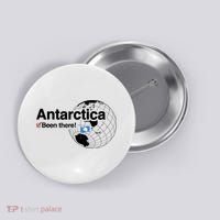 I've Been There Antarctica Travel Gift Button thumb 0