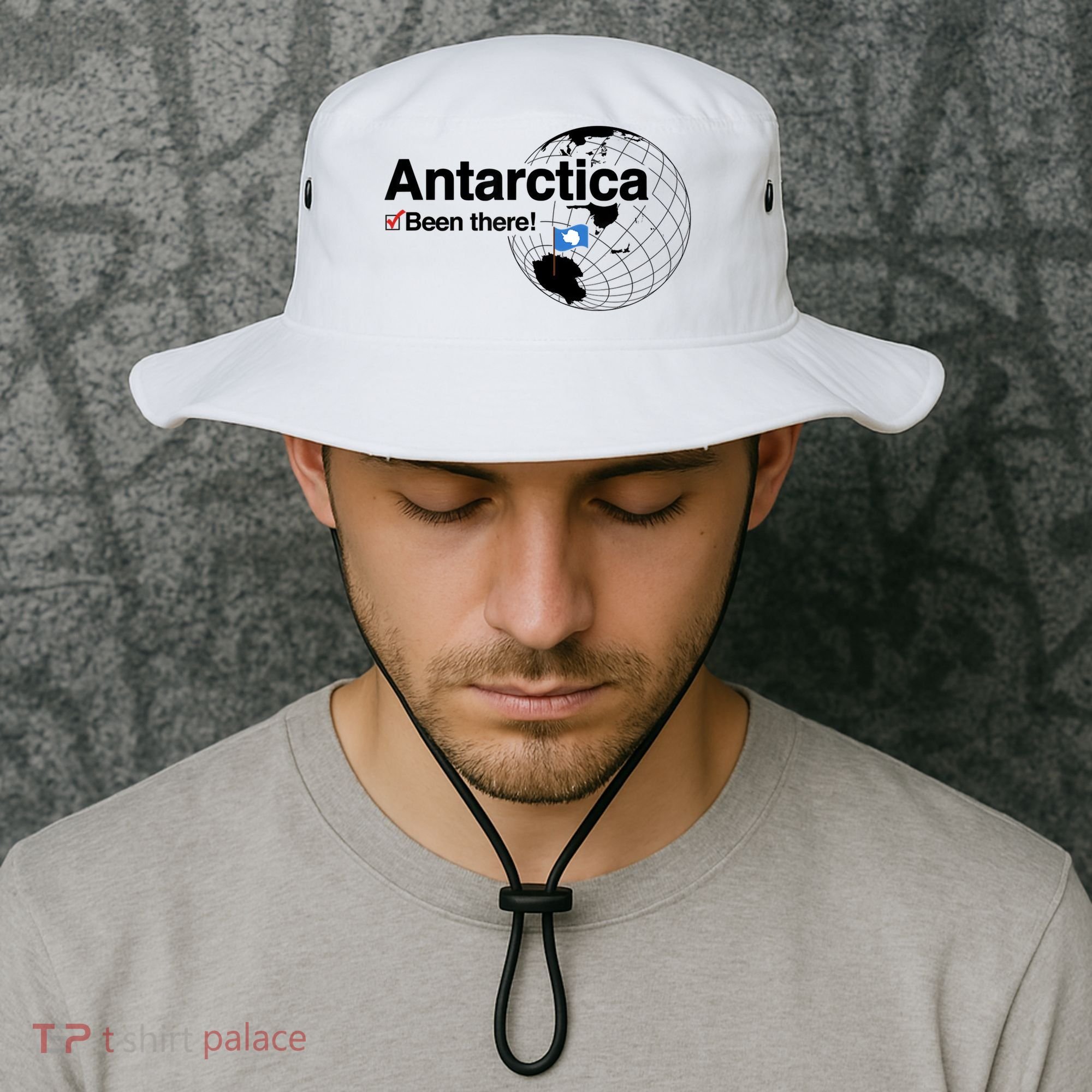 I've Been There Antarctica Travel Gift Bucket Hat