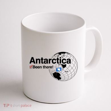 I've Been There Antarctica Travel Gift Coffee Mug back