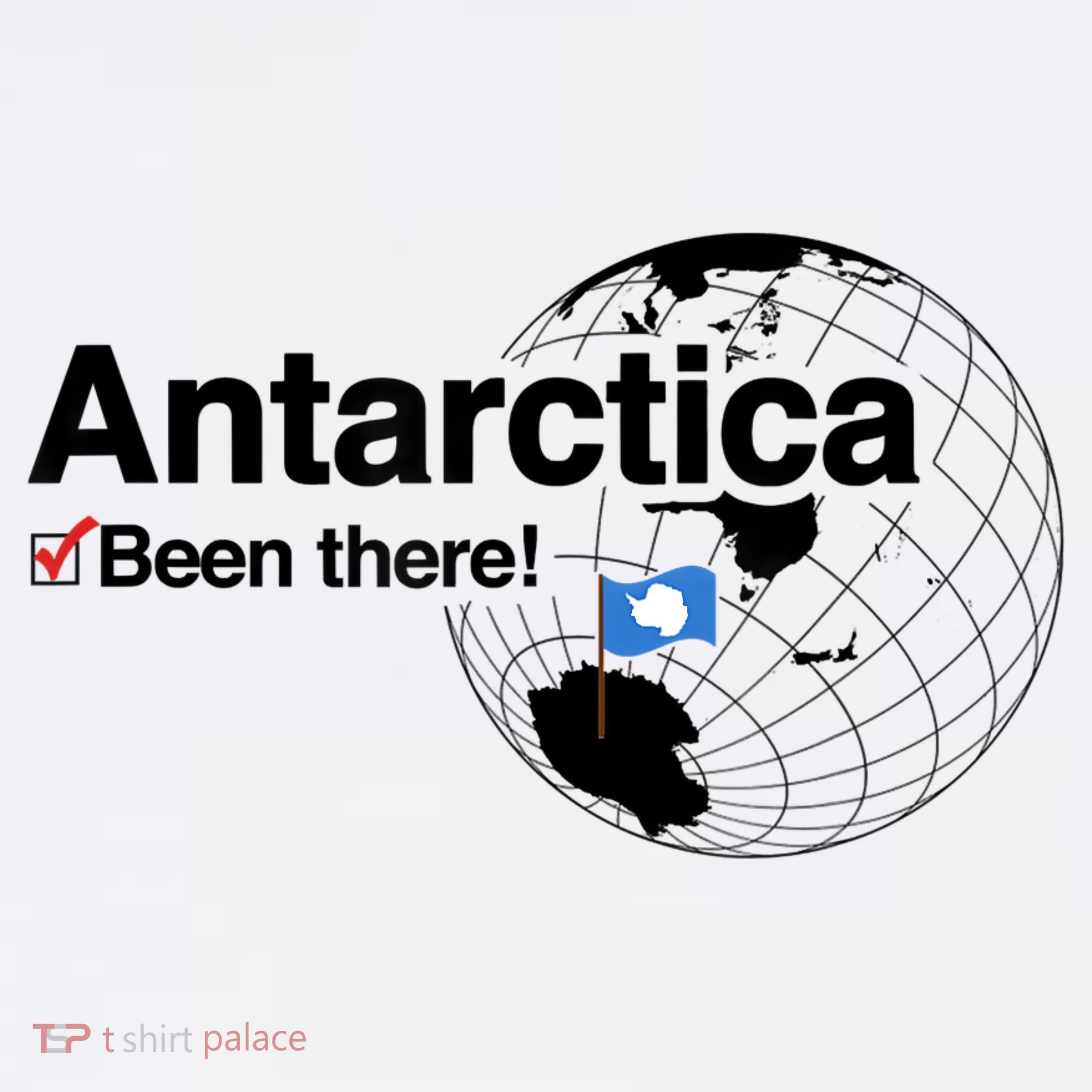 I've Been There Antarctica Travel Gift Mousepad