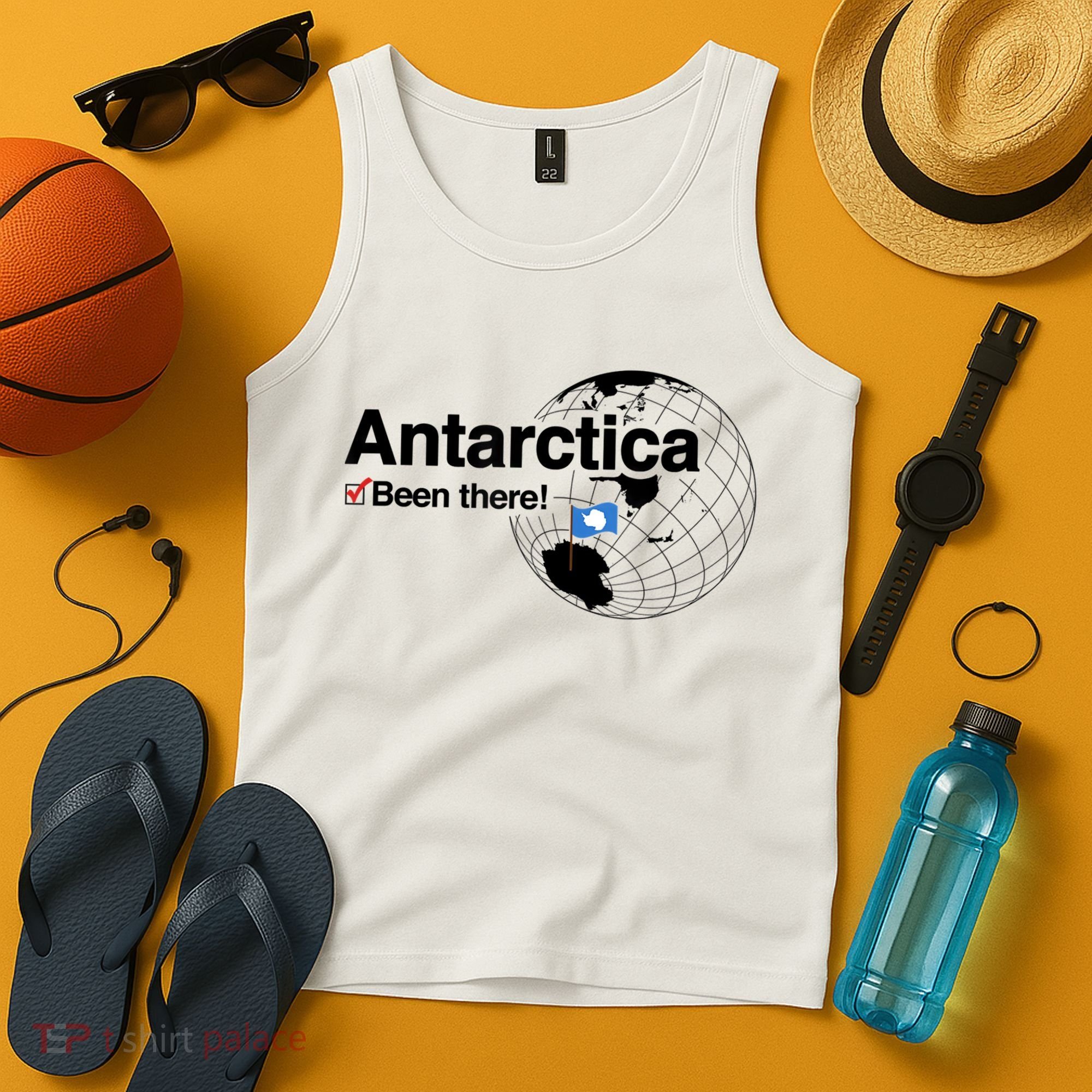 I've Been There Antarctica Travel Gift Tank Top