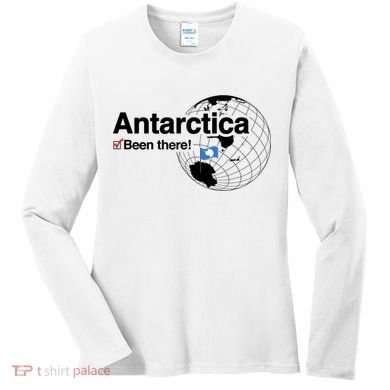I've Been There Antarctica Travel Gift Women's Long Sleeve Shirt