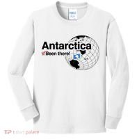 I've Been There Antarctica Travel Gift Kids Long Sleeve Shirt thumb 0