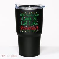 It's Beginning To Look A Lot Like Cocktails Funny Christmas Tumbler thumb 0
