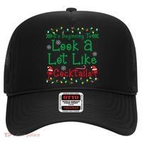 It's Beginning To Look A Lot Like Cocktails Funny Christmas Hat thumb 0