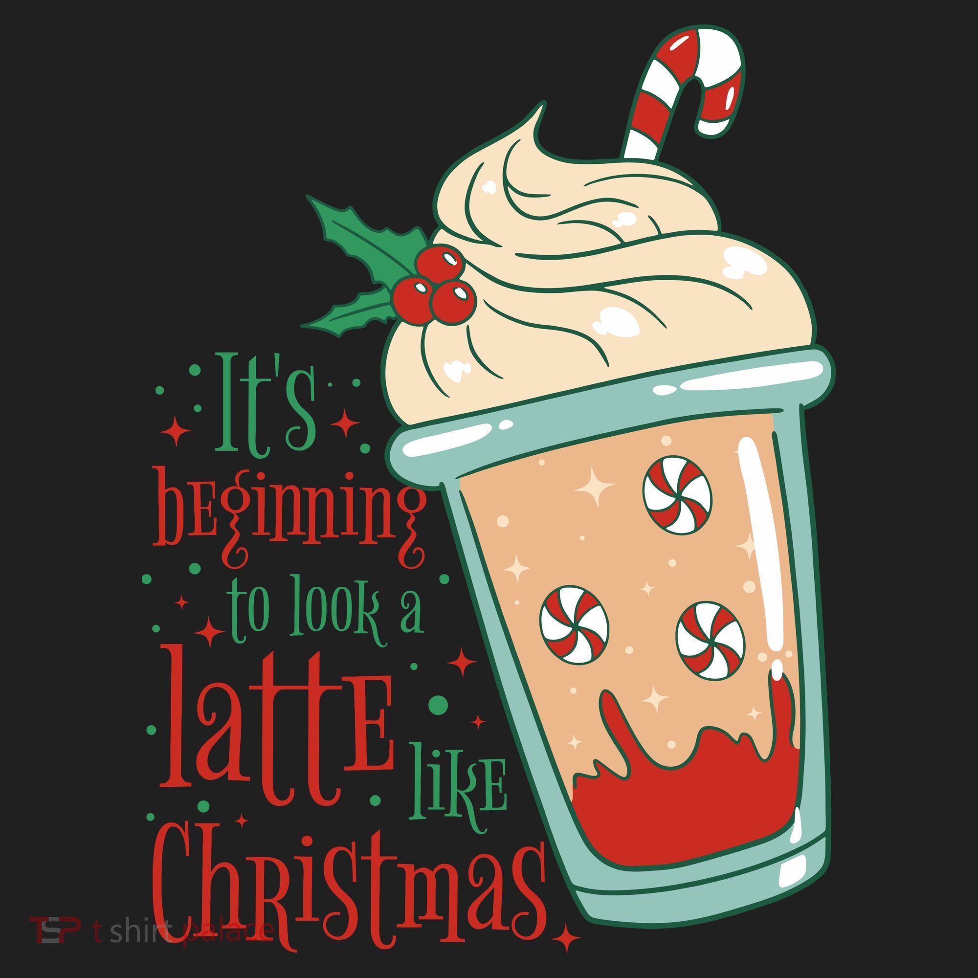 It's Beginning To Look A Latte Like Christmas Women's Sweatshirt
