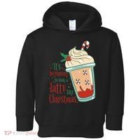 It's Beginning To Look A Latte Like Christmas Toddler Hoodie thumb 0