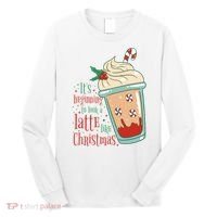 It's Beginning To Look A Latte Like Christmas Long Sleeve Shirt thumb 0