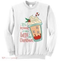 It's Beginning To Look A Latte Like Christmas Sweatshirt thumb 0