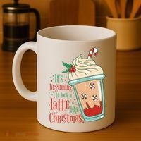 It's Beginning To Look A Latte Like Christmas Coffee Mug thumb 4