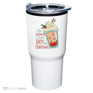 It's Beginning To Look A Latte Like Christmas Tumbler