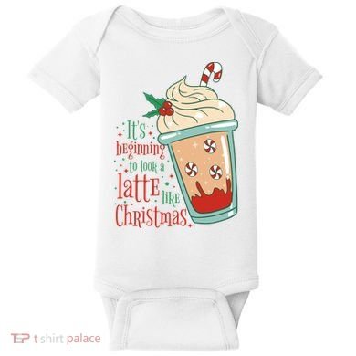 It's Beginning To Look A Latte Like Christmas Baby Bodysuit