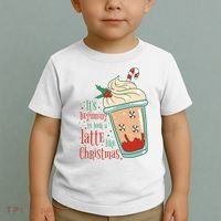 It's Beginning To Look A Latte Like Christmas Toddler T-Shirt thumb 2