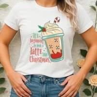 It's Beginning To Look A Latte Like Christmas Women's T-Shirt thumb 2