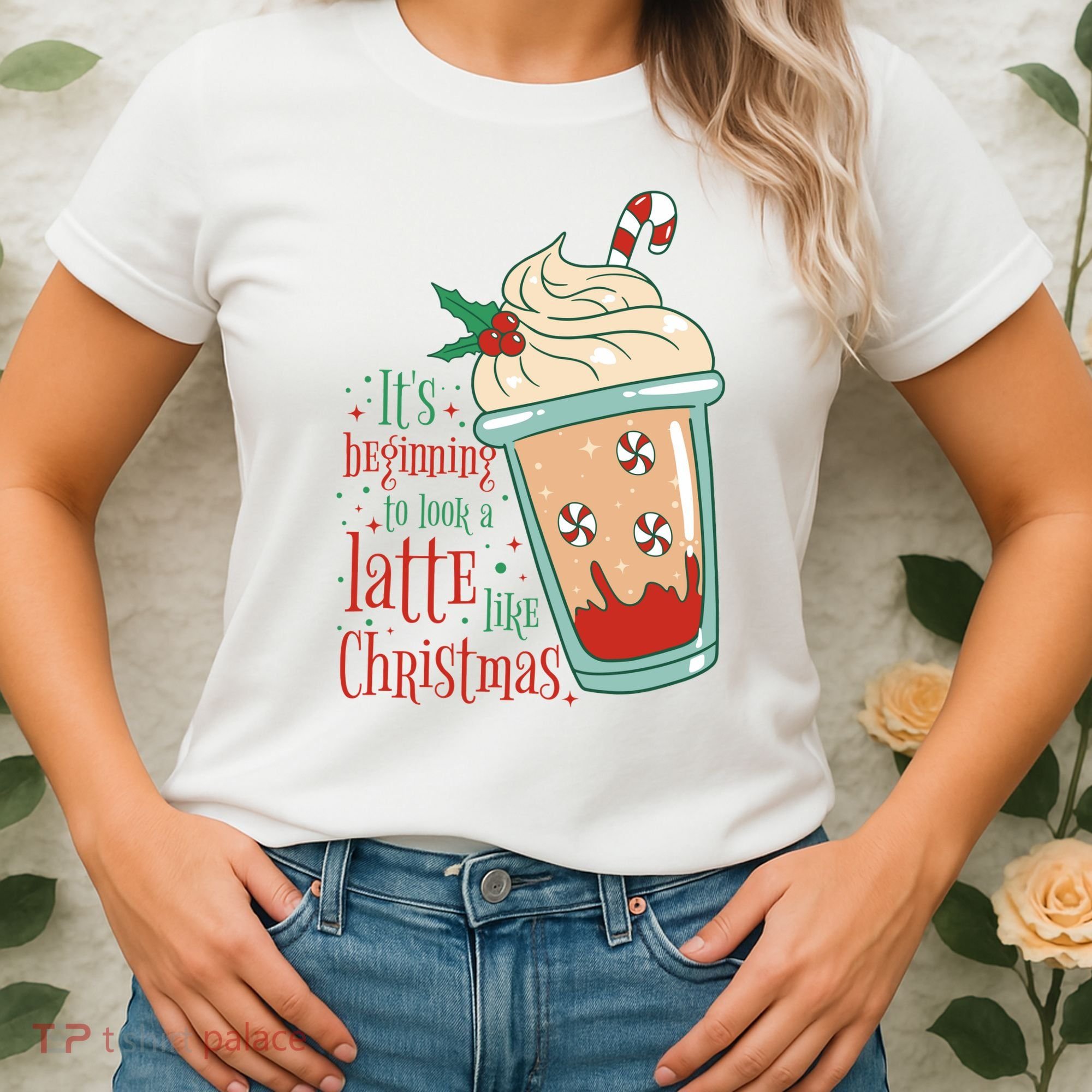 It's Beginning To Look A Latte Like Christmas Women's T-Shirt