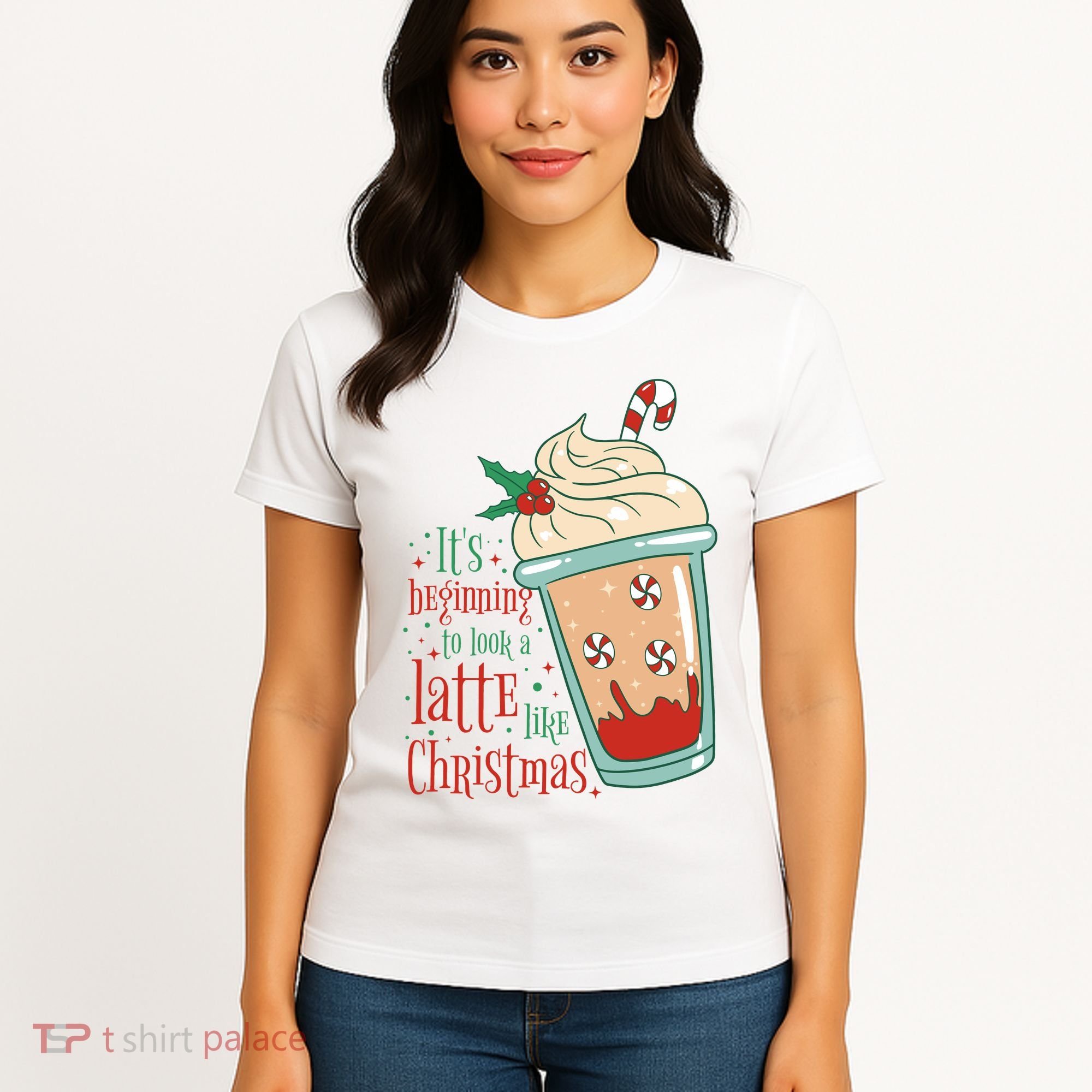 It's Beginning To Look A Latte Like Christmas Women's T-Shirt