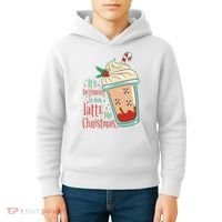 It's Beginning To Look A Latte Like Christmas Kids Hoodie thumb 4