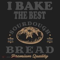 I Bake The Best Sourdough Bread Bakery Baker Tumbler thumb 3