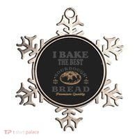 I Bake The Best Sourdough Bread Bakery Baker Ornament thumb 0