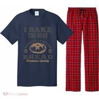 I Bake The Best Sourdough Bread Bakery Baker Pajama Set thumb 0