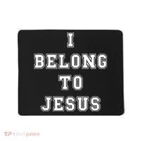 I Belong To Jesus Christian Faith Mousepad thumb 0