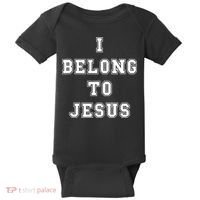I Belong To Jesus Christian Faith Baby Bodysuit thumb 0