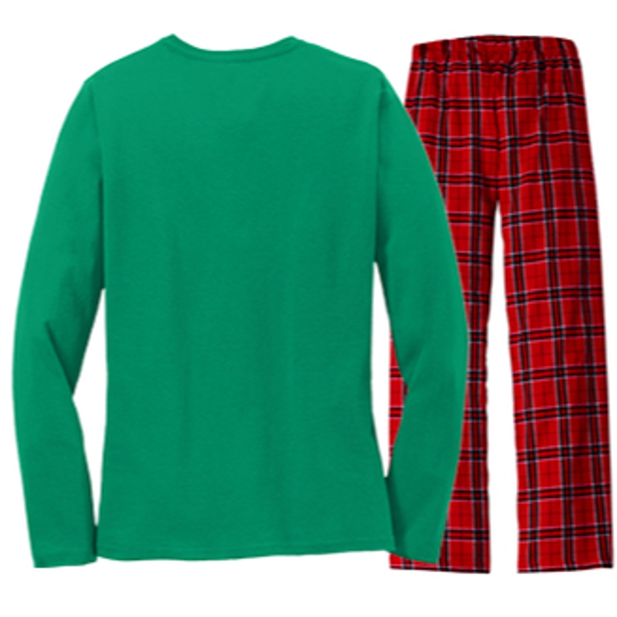 Its Beginning To Look A Like I Told You So Ugly Christmas Women's Long Sleeve Flannel Pajama Set 
