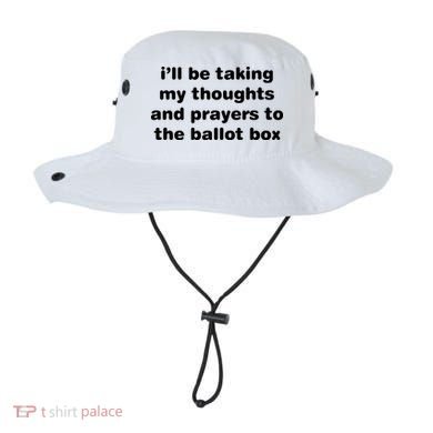 I’ll Be Taking My Thoughts And Prayers To The Ballot Box Bucket Hat