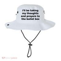 I’ll Be Taking My Thoughts And Prayers To The Ballot Box Bucket Hat thumb 0