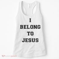 I Belong To Jesus Christian Gym Apparel Christian Dad Women's Tank Top thumb 0