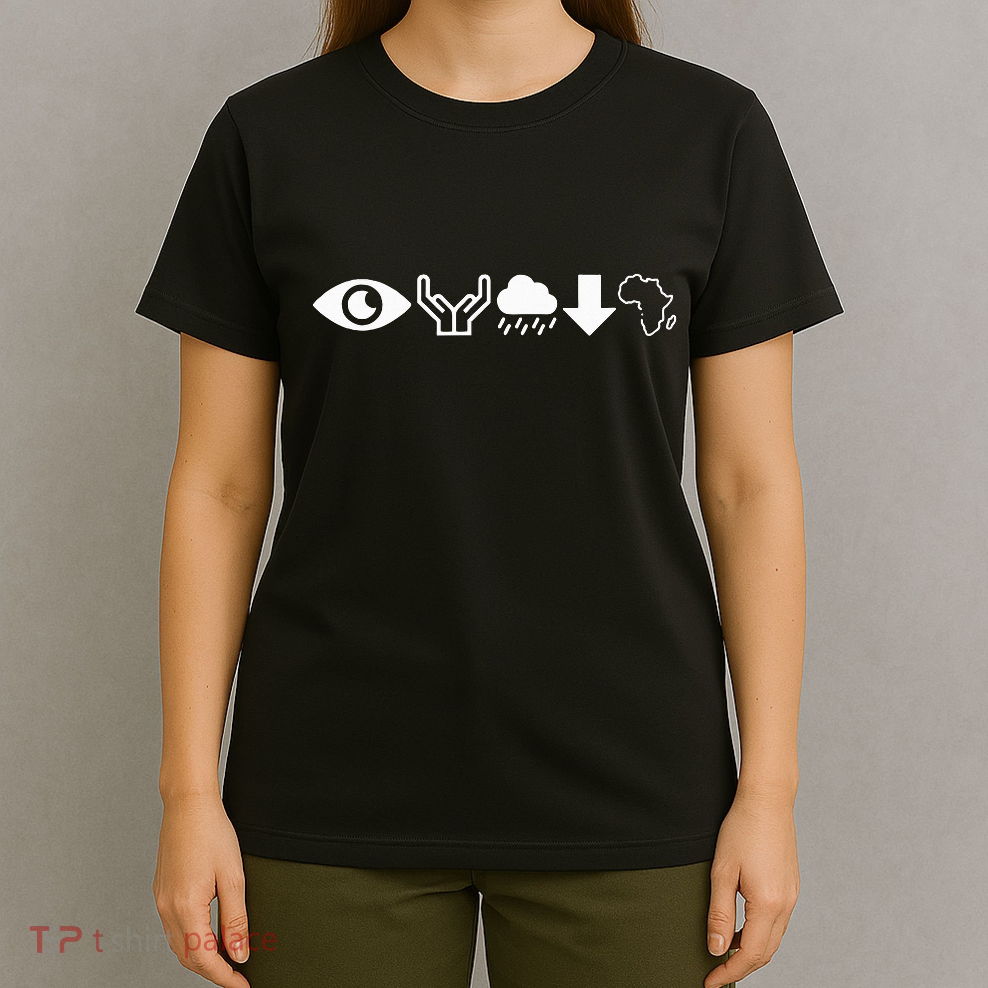 I Bless The Rain Down In Africa African T-Shirt
