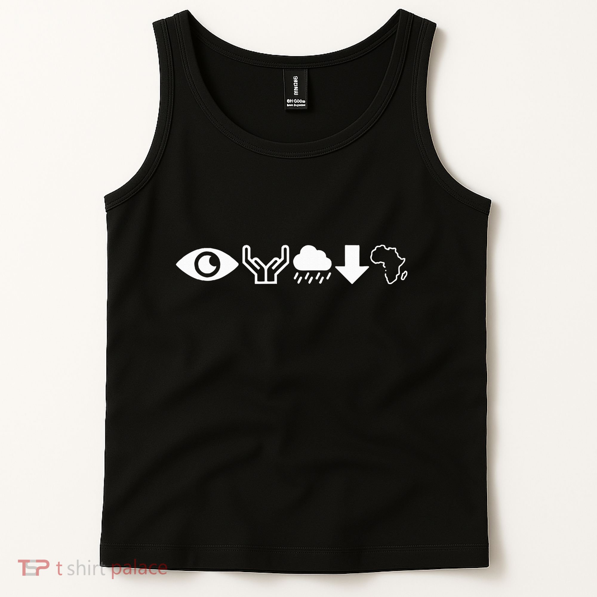 I Bless The Rain Down In Africa African Tank Top