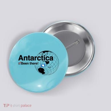 I've Been There Antarctica Gift Button