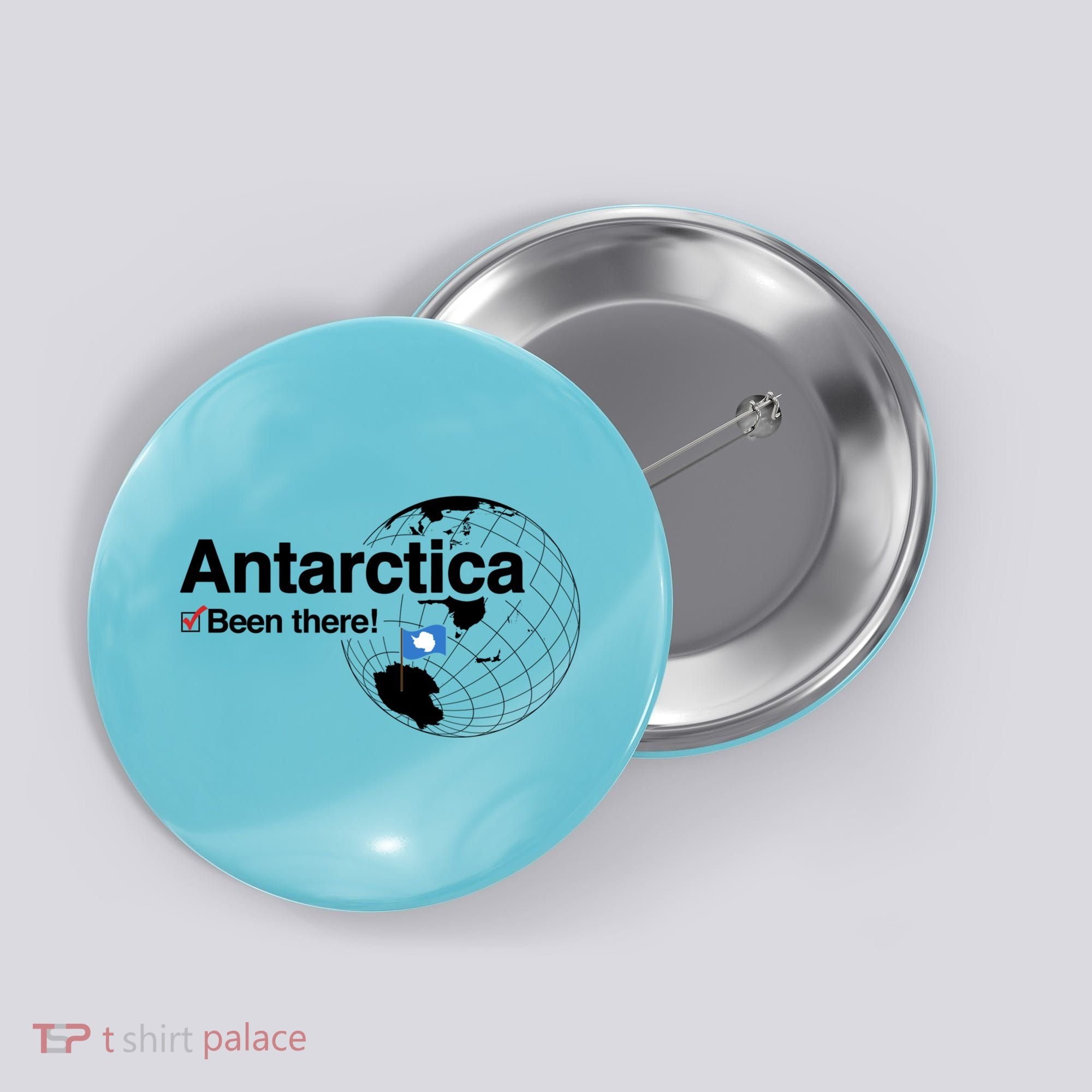I've Been There Antarctica Gift Button