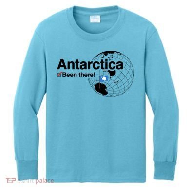 I've Been There Antarctica Gift Kids Long Sleeve Shirt
