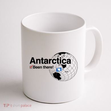 I've Been There Antarctica Gift Coffee Mug back