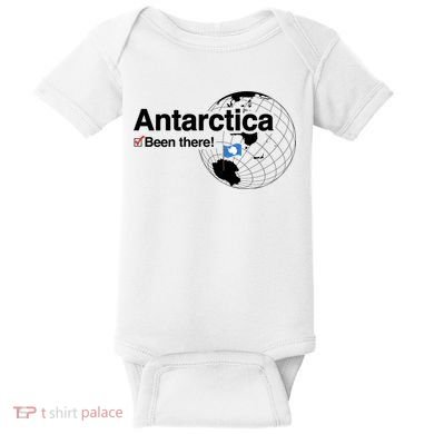 I've Been There Antarctica Gift Baby Bodysuit