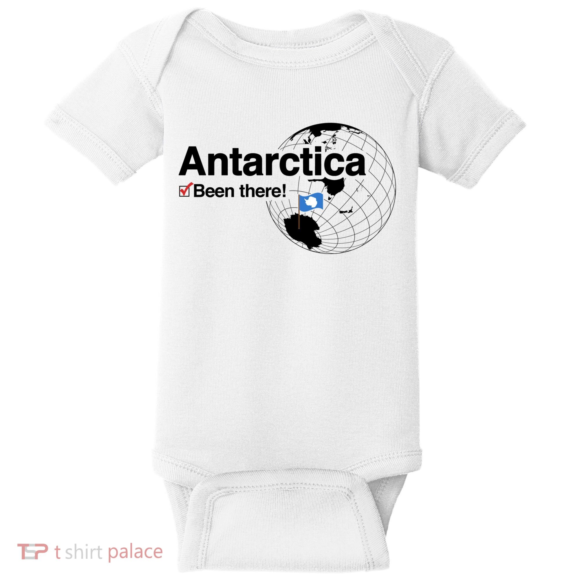 I've Been There Antarctica Gift Baby Bodysuit