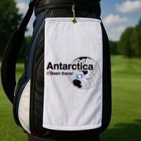 I've Been There Antarctica Gift Golf Towel thumb 2