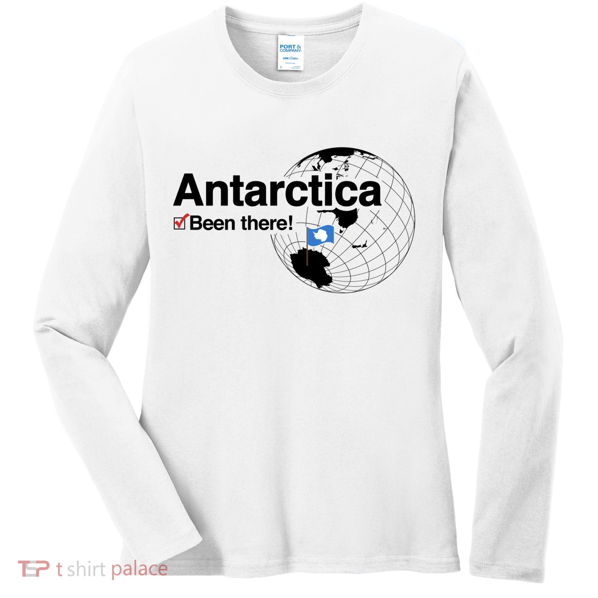 I've Been There Antarctica Gift Women's Long Sleeve Shirt