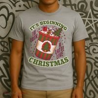 It's Beginning To Look A Latte Like Christmas Caffeine Lover T-Shirt thumb 3