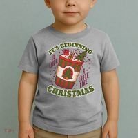 It's Beginning To Look A Latte Like Christmas Caffeine Lover Toddler T-Shirt thumb 2